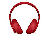 Beats Studio3 Wireless - Headphones with mic - full size - Bluetooth - wireless - active noise canceling - 3.5 mm jack - noise isolating - red 1 thumbnail image