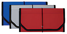 Office Depot® Brand Poly 13-Pocket File, Check Size, Assorted Colors 1 thumbnail image