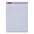 TOPS™ Prism+™ Color Writing Pads, 8 1/2" x 11 3/4", 100% Recycled, Legal Ruled, 50 Sheets, Orchid, Pack Of 12 Pads
