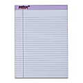 TOPS™ Prism+™ Color Writing Pads, 8 1/2" x 11 3/4", 100% Recycled, Legal Ruled, 50 Sheets, Orchid, Pack Of 12 Pads 1 thumbnail image