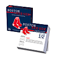 Lang Turner Licensing Boxed Daily Desk Calendar, 5-1/4" x 5-1/4", Boston Red Sox, January To December 2022