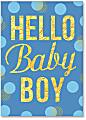 Viabella New Baby Boy Greeting Card, 5" x 7", Multicolor 1 thumbnail image