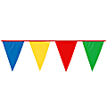 Amscan Large Outdoor Plastic Pennant Banner, 120', Multicolor 1 thumbnail image