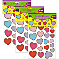 Teacher Created Resources Accents, Home Sweet Classroom Hearts, 60 Pieces Per Pack, Set Of 3 Packs