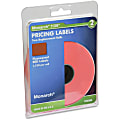 Monarch® Pricemarker Labels, 2-Line, Fluorescent Red, Pack Of 3,500 (2 Rolls) 1 thumbnail image
