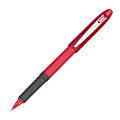 uni-ball® Grip Rollerball Pen, Microtip, 0.5 mm, Red Barrel, Red Ink