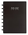 TUL™ Custom Note-Taking System Discbound Weekly/Monthly Student Planner, 5 1/2" x 8 1/2", Black, July 2018 to June 2019