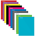 Office Depot® Brand Laminated Paper Port, 9" x 11", 100-Sheet Capacity, Assorted Colors