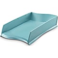 CEP Ellypse Letter Tray - 500 x Sheet - 3.3" Height x 10.9" Width x 15" Depth - Desktop - Mint - Polystyrene - 1 Each 1 thumbnail image