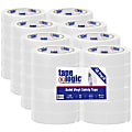 BOX Packaging Solid Vinyl Safety Tape, 3" Core, 1" x 36 Yd., White, Case Of 48