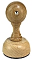 Custom Designer/Monogram Premium European Style Wood Handle Stamp 50RD, Round, 1-7/8" Diameter 1 thumbnail image