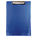 Saunders® 96% Recycled Plastic Clipboard, Letter Size, 12 1/2"H x 9"W x 1/2"D, Ice Blue 1 thumbnail image