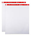 Office Depot® Brand Easel Pads, 27" x 34", 1" Blue Grid, 50 Sheets, 30% Recycled, Pack Of 2 1 thumbnail image