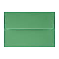 LUX Invitation Envelopes, A1, Peel & Press Closure, Holiday Green, Pack Of 1,000