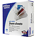 Office Depot® Brand Foam Padding Sheets, 12" x 12", Pack Of 100 1 thumbnail image