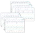 Ashley Productions Smart Poly PosterMat Pals Space Savers, 13" x 9-1/2", Prewriting Tracing, Pack Of 10 Pieces 1 thumbnail image