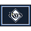 Imperial MLB Spirit Rug, 4' x 6', Tampa Bay Rays 1 thumbnail image