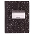 Roaring Spring Composition Book, 7 1/2" x 9 3/4", Wide Ruled, 100 Sheets, Black Marble