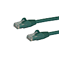 StarTech.com 15ft CAT6 Ethernet Cable - Green Snagless Gigabit CAT 6 Wire 1 thumbnail image