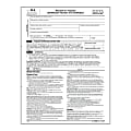 W-9 Request For Taxpayer Identification Number, 30% Recycled Laser Cut Sheet Forms, Pack Of 50 1 thumbnail image