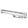 King Manufacturing KP Series 1,000-Watt Portable Baseboard Heater, 48", White