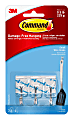 Command 3 Clear Small Wire Toggle Hooks & 4 Command Strips, Damage-Free Hooks Wall Hangers for Hanging Ramadan Decor, Holds up to 0.5 lb, 17067CLR 1 thumbnail image