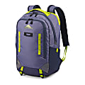 High Sierra Litmus Backpack With 15.6" Laptop Pocket, Gray