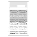 1099R Distributions From Pensions, Annuities, Retirement Or Profit-Sharing Plans, IRAs, Insurance Contracts, Pressure Seal Forms, ECC Z Fold Cut Sheet Forms, 8 1/2" x 14", Pack Of 500 1 thumbnail image