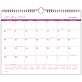 AT-A-GLANCE® Monthly Wall Calendar, 15" x 12", 30% Recycled, White, January to December 2017