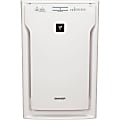 Sharp True HEPA Air Purifier with Plasmacluster Ion Technology for Extra-Large Rooms (FPA80UW) - Plasmacluster - 454 Sq. ft. - 2378.8 gal/min - White
