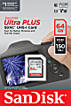 SanDisk Ultra® PLUS SDXC™ UHS-I Card, 64GB