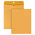 Office Depot® Brand 11-1/2" x 14-1/2" Manila Envelopes, Clasp Closure, Brown Kraft, Box Of 100
