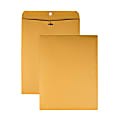 Office Depot® Brand Manila Envelopes, 12" x 15-1/2", Clasp Closure, Brown Kraft, Box Of 100