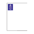 The Master Teacher® Keep Calm and Teach On Notepad, 4 1/4" x 5 1/2", 75 Sheets, Purple, Pack of 2
