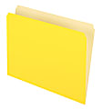 Pendaflex® Straight-Cut Color File Folders, Letter Size, Yellow, Box Of 100 1 thumbnail image