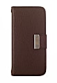 Kyasi Signature Phone Wallet Case For Samsung Galaxy S5, Saddleback Brown