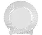 Classicware® Clear Plastic Plates, 6", Pack Of 180 1 thumbnail image