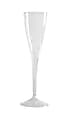 Classicware® Clear Plastic Champagne Flutes, 5 Oz., Pack Of 100