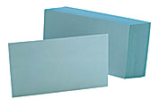 Oxford® Color Index Cards, Unruled, 3" x 5", Blue, Pack Of 100 1 thumbnail image