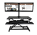 Victor® DCX610 36"W Compact Standing Desk Converter 1 thumbnail image