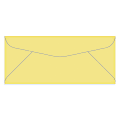 Gartner Studios® #10 Envelopes, Gummed Seal, Yellow, Box Of 50
