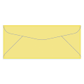 Gartner Studios® #10 Envelopes, Gummed Seal, Yellow, Box Of 50 1 thumbnail image