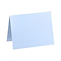 LUX Folded Cards, A9, 5 1/2" x 8 1/2", Baby Blue, Pack Of 50