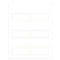 Gartner Studios® Place Cards, Pearlized, 4" x 3", White, Pack Of 48