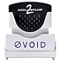 AccuStamp2 Pre-Inked Message Stamp, "Void", Blue