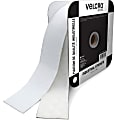 VELCRO® Industrial Fastener Tape - 25 ft Length x 2" Width - 1 / Roll - White
