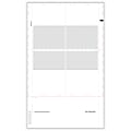 ComplyRight® W-2 Tax Forms, Blank Face With Backer Instructions, 2-Up, Laser, 8-1/2" x 11", Pack Of 100 Forms