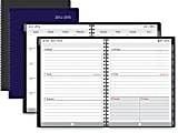 FORAY® Academic Weekly/Monthly Planner With Storage Pocket, 8" x 11", 30% Recycled, July 2014-August 2015, Assorted Colors 1 thumbnail image