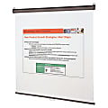 Quartet® Wall Or Ceiling Projection Screen, 70" x 70" 1 thumbnail image