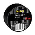 Scotch® Colored Duct Tape, 1 7/8" x 20 Yd., Black